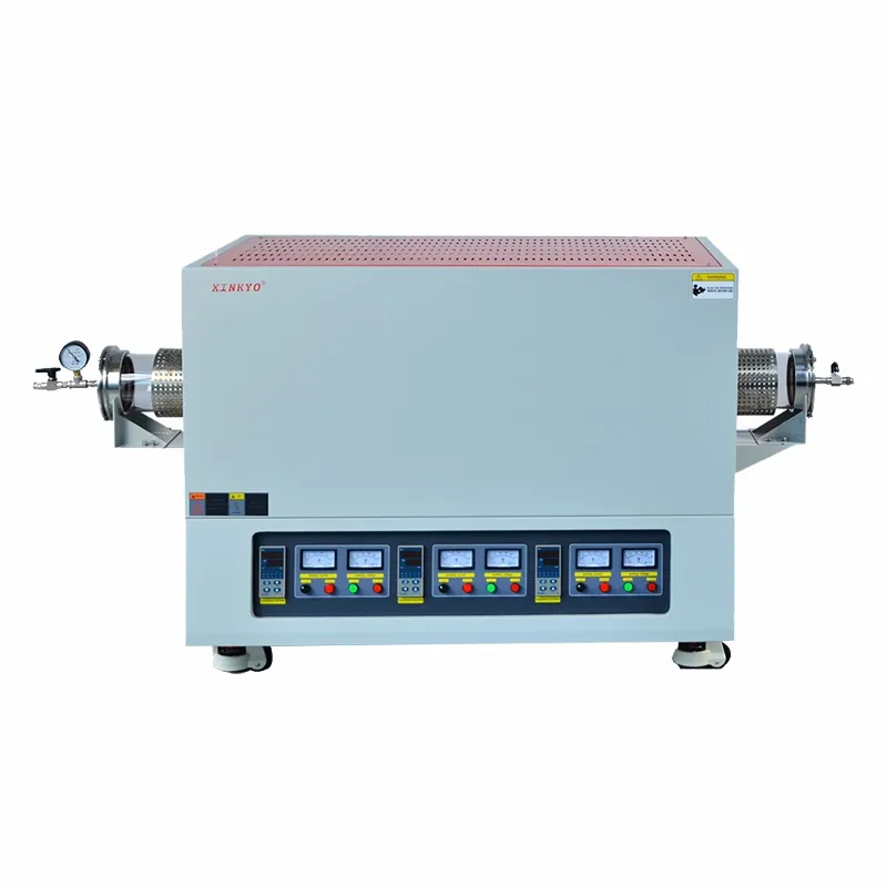 Viacteplotná zónová rúrová pec